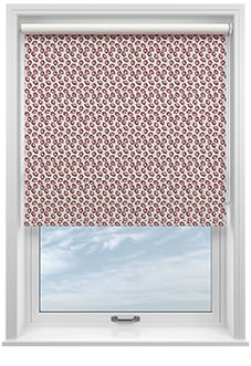 Land & Shore Seedling (Blackout), Red Blue - Twist&Fit Roller Blind